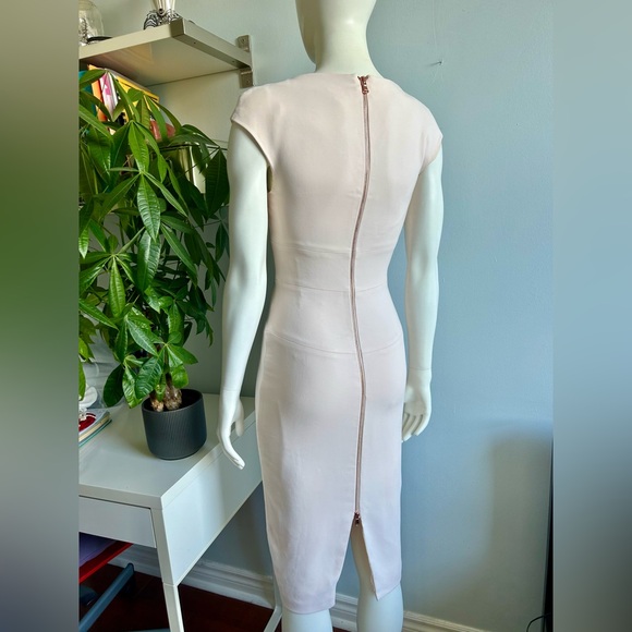 Antonio Berardi Peach Sheath Dress US 4 IT 40 - Picture 7 of 13